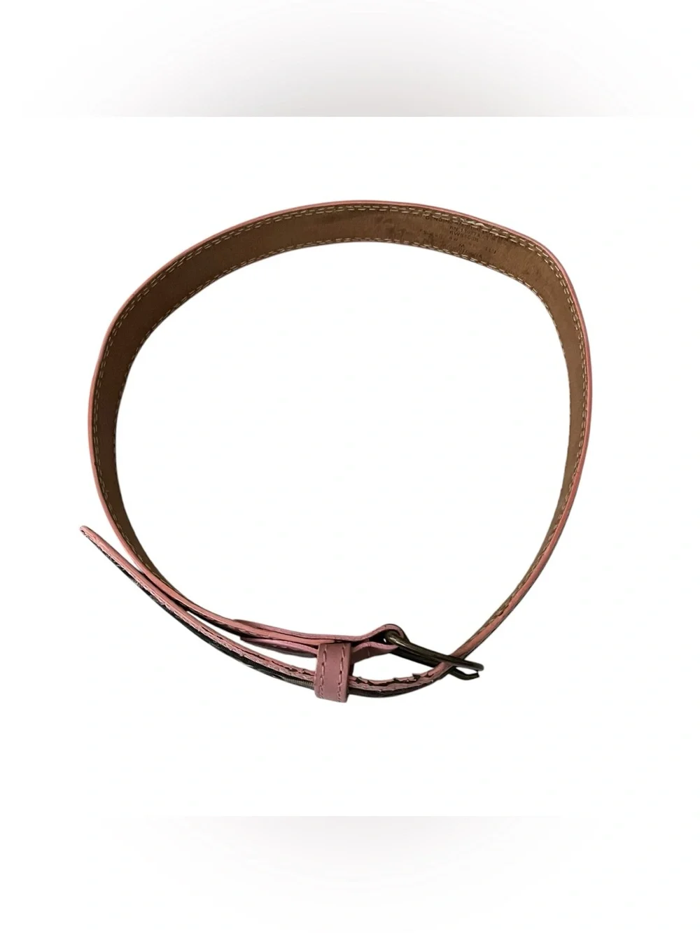 Genuine Leather Pink Camo Belt Women's Size M Western Hunting Fishing Outdoors
